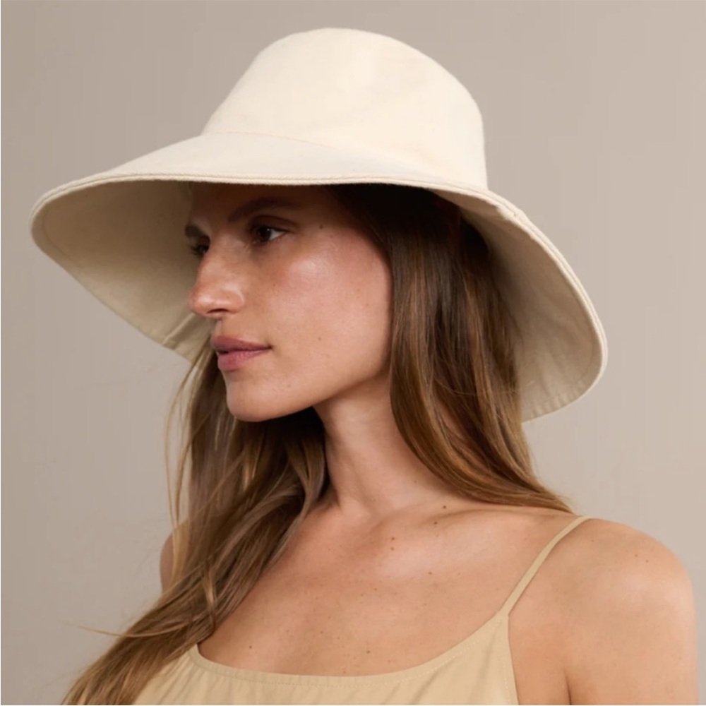 Jenni Kayne Cotton Canvas Sun hat